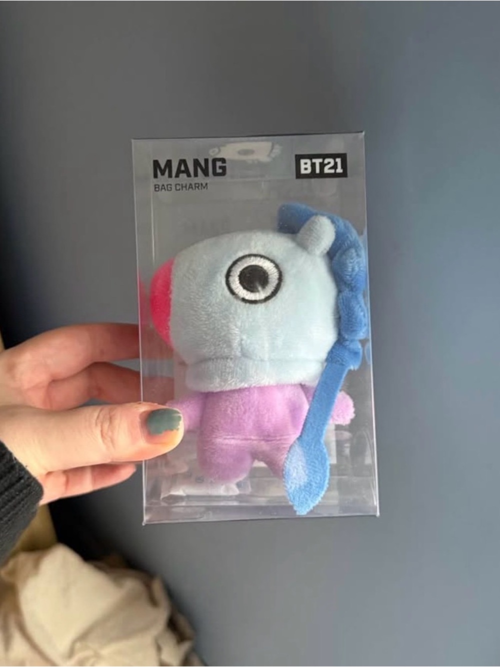 BT21 Mang Plush Bag Charm